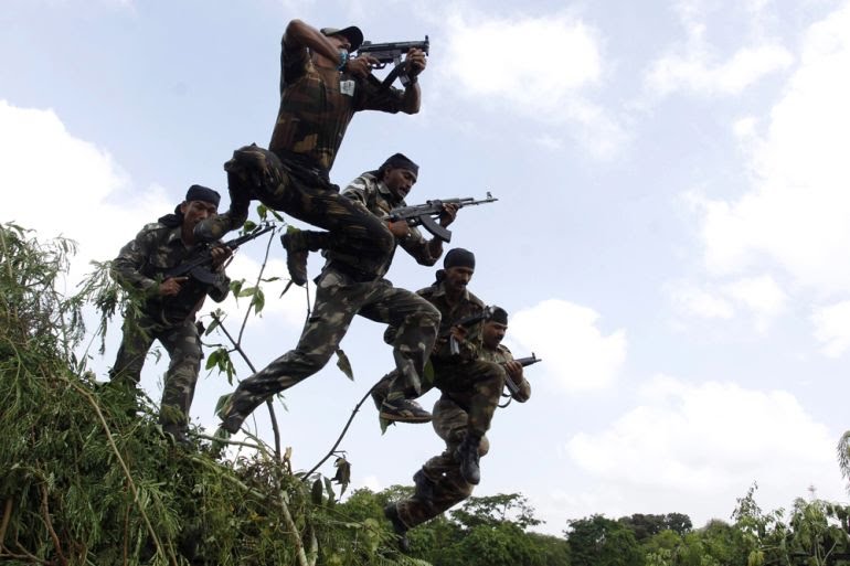 Indian Soldiers Kill 31 rebels- Suspected Maoist Rebels killed in Abujhmad Forest