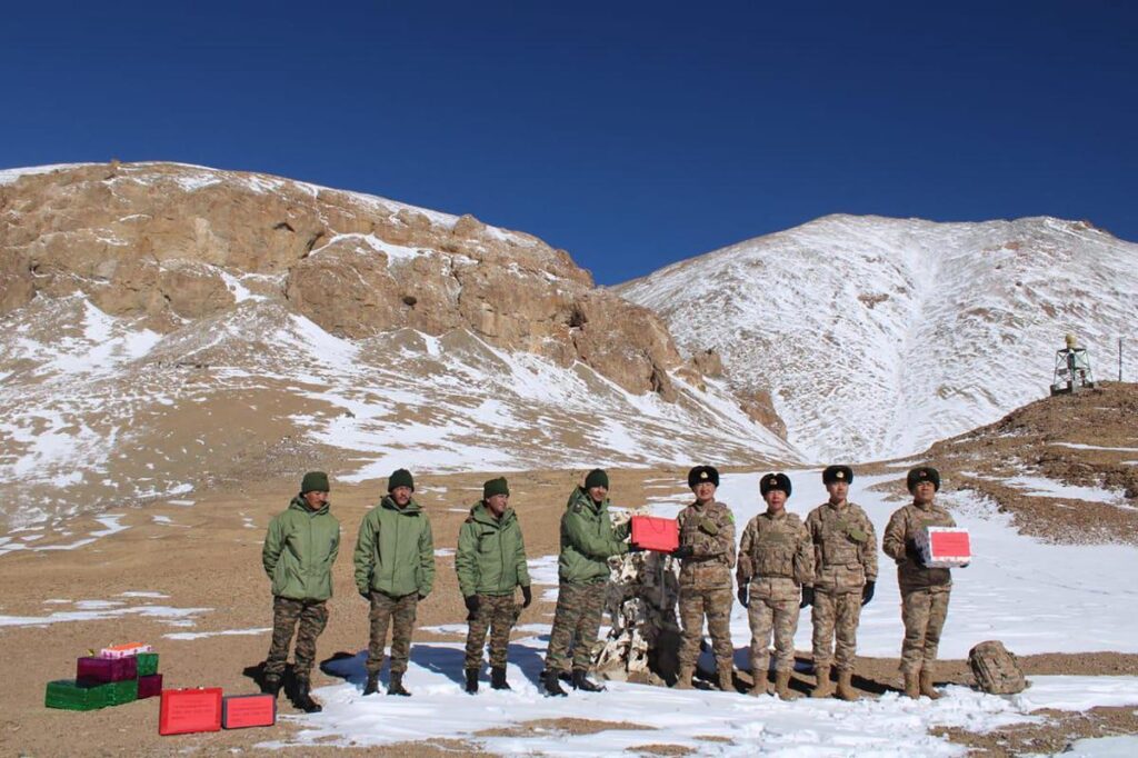 Indian and Chinese Troops Exchange Sweets at LAC for Diwali Celebration – October 2024