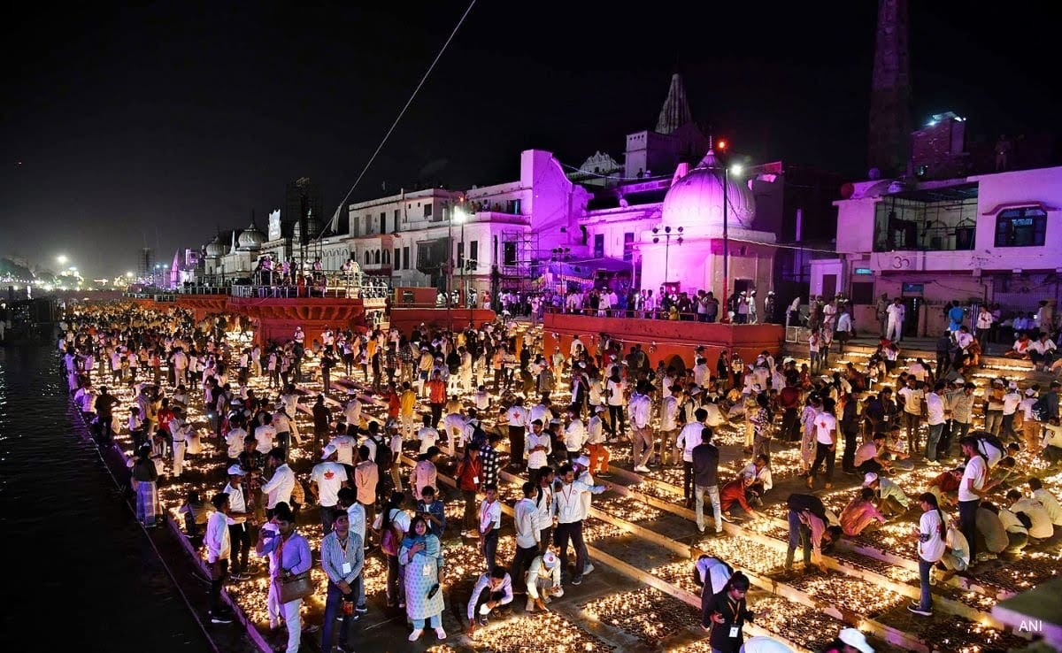 blftfjb8 ayodhya diwali Ayodhya’s Deepotsav Breaks World Record with 25 Lakh Diyas