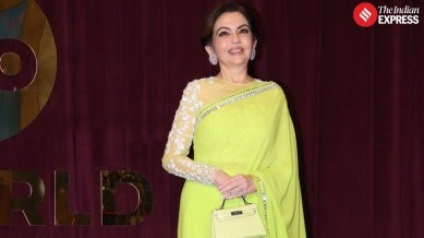 Nita ambani stuns