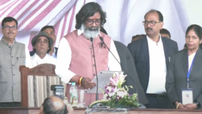 Hemant Soren Takes Oath as Jharkhand’s 14th Chief Minister