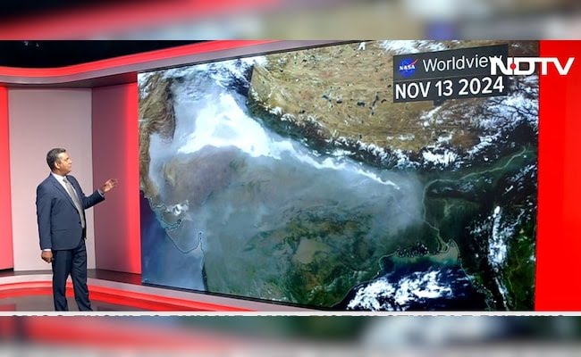 Smog Blanket Over North India, Air Quality Drops to Severe Levels 2024