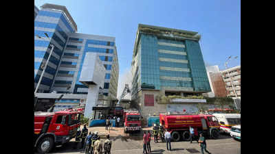 Fire at poonam chambers