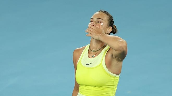 Aryna Sabalenka reaches AO semi final