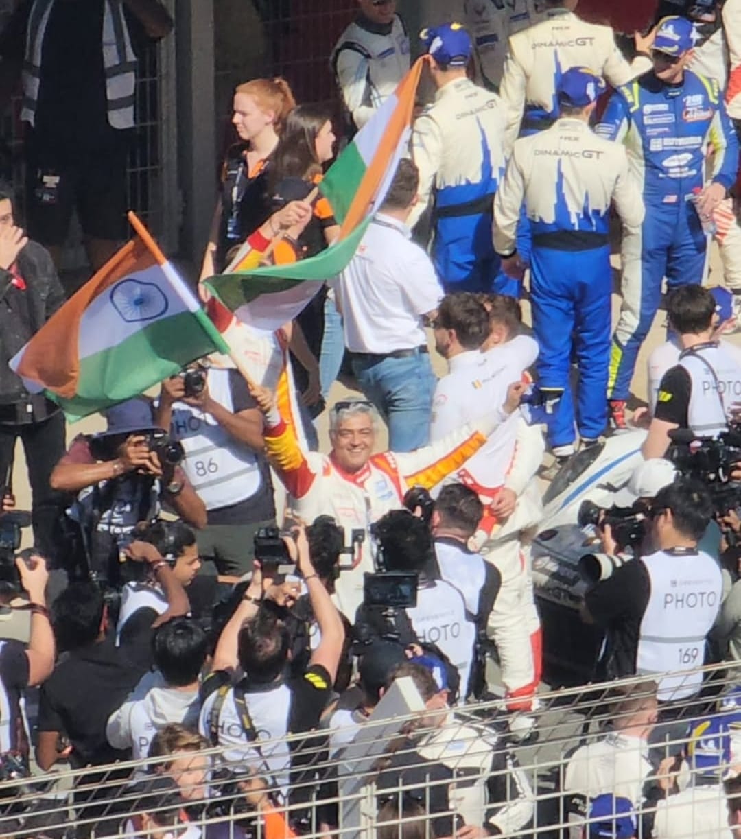 IMG 20250112 154643 Ajith Kumar Secures Third Place and Spirit of the Race Award in GT4 Championship