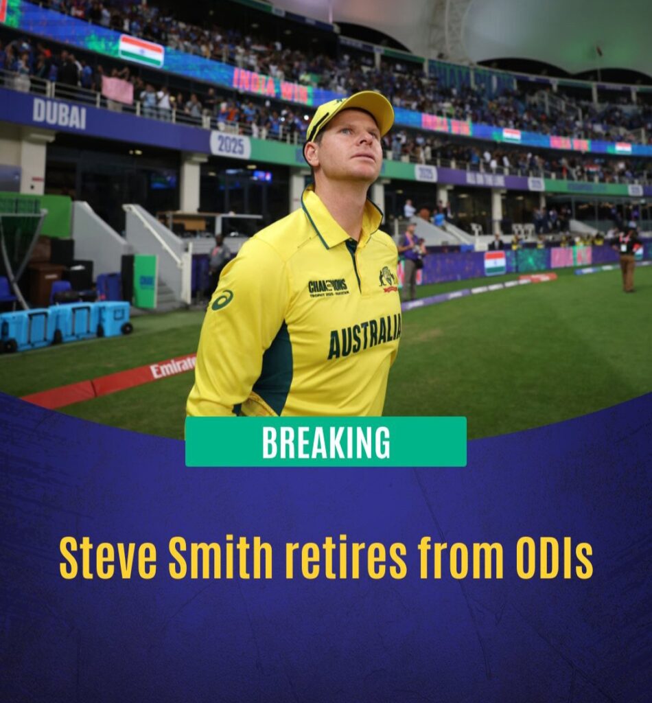 Steve Smith Retirement