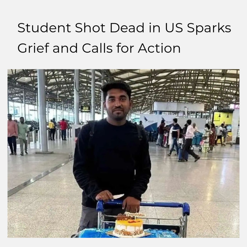 Student Shot Dead

