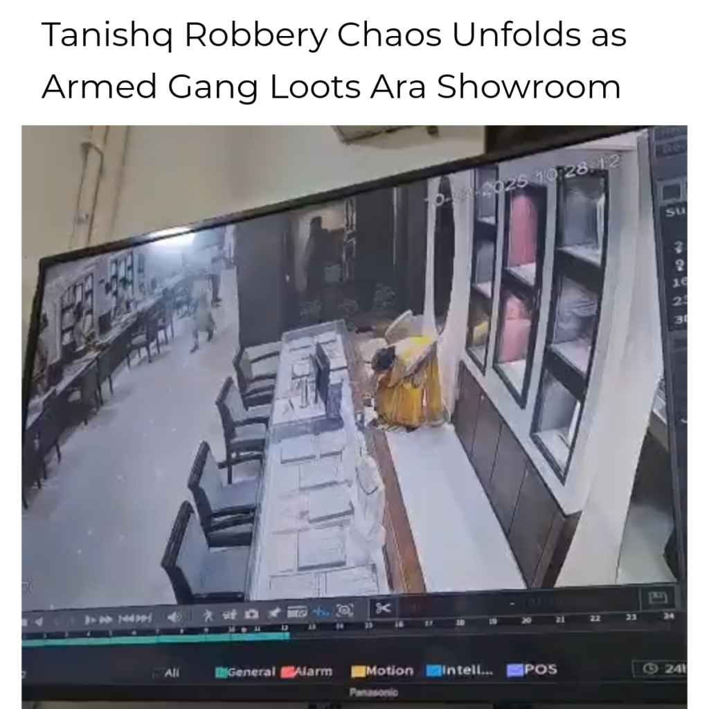 1000092882 Tanishq Robbery Chaos Unfolds as Armed Gang Loots Ara Showroom