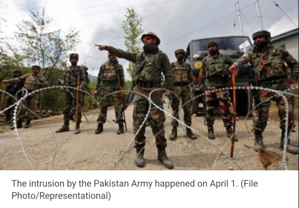Pakistan Army Intrusion India Sparks Border Tensions 1 Pakistan Army Intrusion India