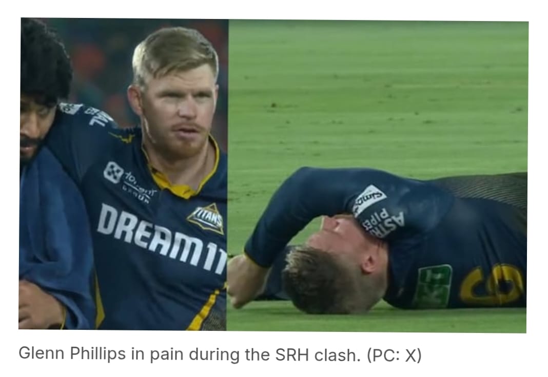 1000097795 Glenn Phillips Groin Injury Shocks IPL 2025 Fans