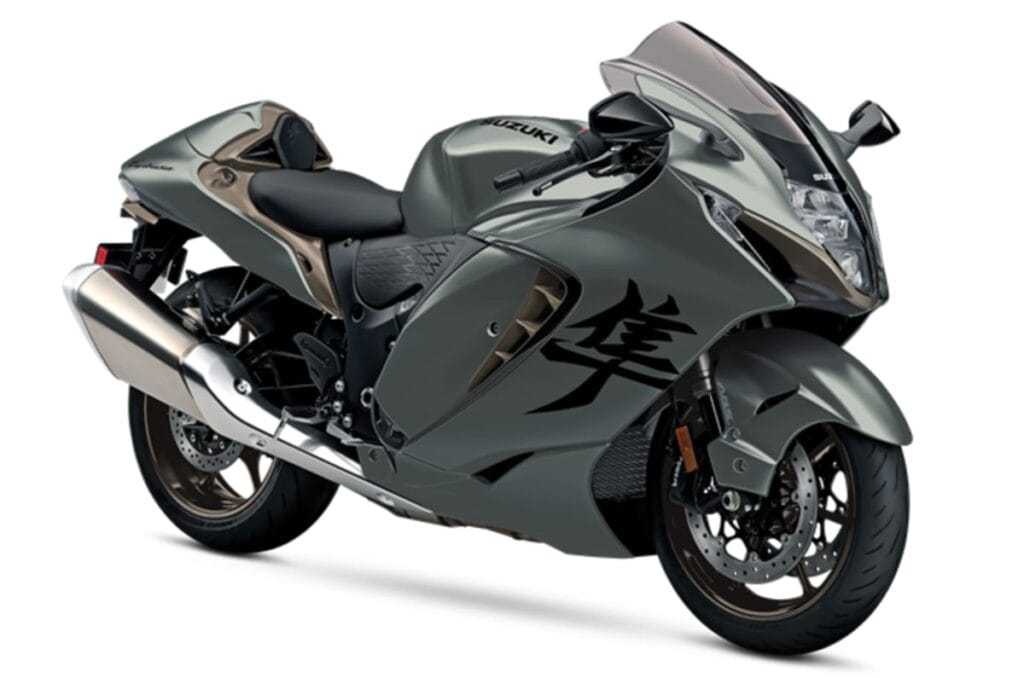 20250410114927 Suzuki20Hayabusa20front20three20quarter20green Suzuki Hayabusa updated for 2025