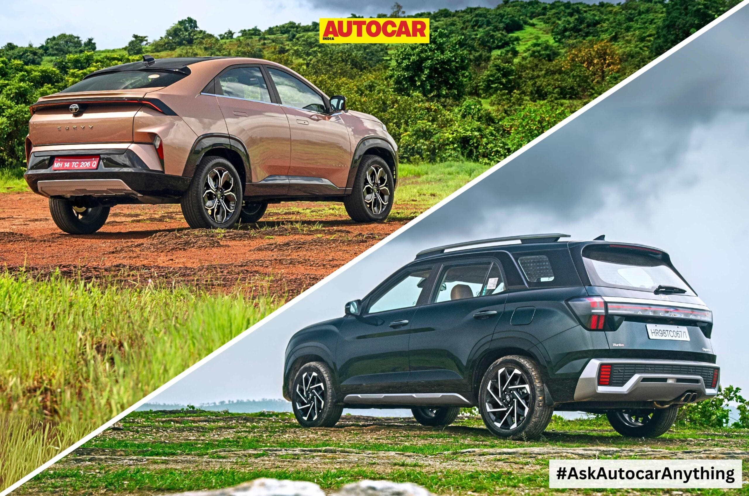 20250411074519 Curvv20vs20Alcazar20AAA scaled Tata Curve or Hyundai Alakzar: Which diesel SUV to buy less than Rs 20 lakh?