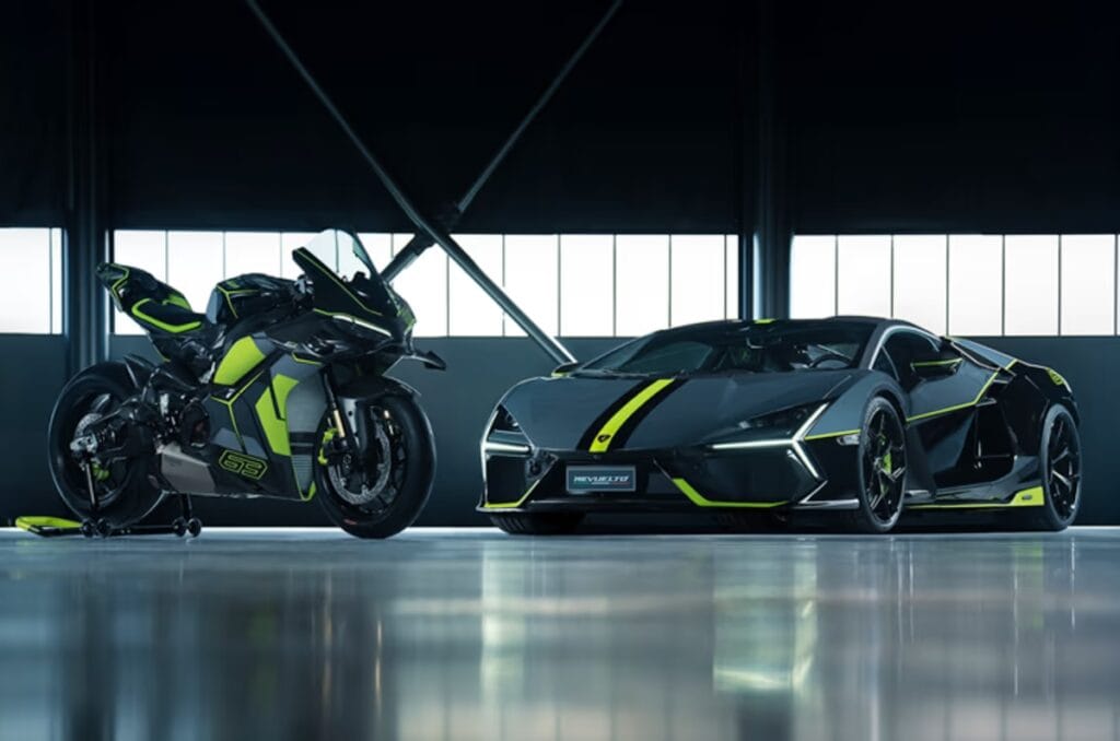 20250414060830 Ducati Panigale V4 with Revuelto launch Ducati Panigale V4 Lamborghini revealed