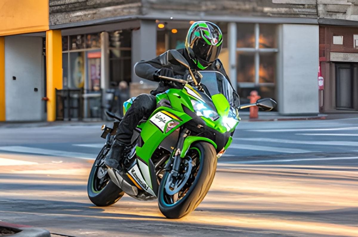 20250421042832 Kawasaki Ninja 650 rolling shot 2025 Kawasaki Ninja 650 launched for Rs 7.27 lakh