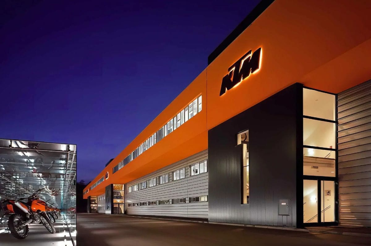 20250428010607 KTM20Austria20facility KTM once again stops production in Austria