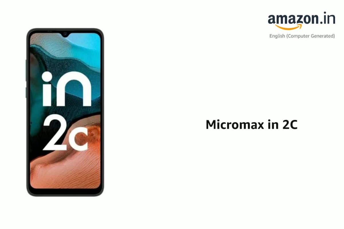 1 188 कम कीमत, बड़ा कमाल! सिर्फ ₹7,000 में 5000mAh बैटरी और 6.52 इंच की स्क्रीन वाला Micromax In 2c