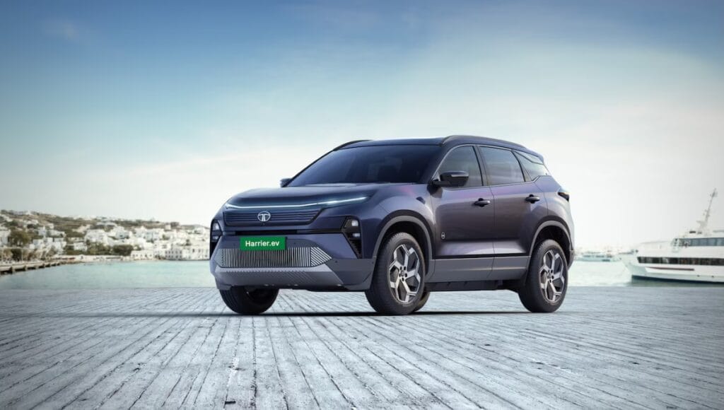 1 245 Tata Harrier EV ₹25 लाख में लॉन्च को तैयार पहली भारतीय इलेक्ट्रिक SUV जो देगा ऑल-व्हील ड्राइव का दम