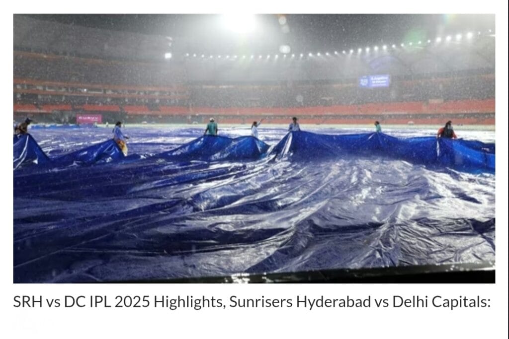 Delhi’s Low-Score Washout as They’re All Out for 133 vs SRH 1 Delhi’s Low-Score Washout