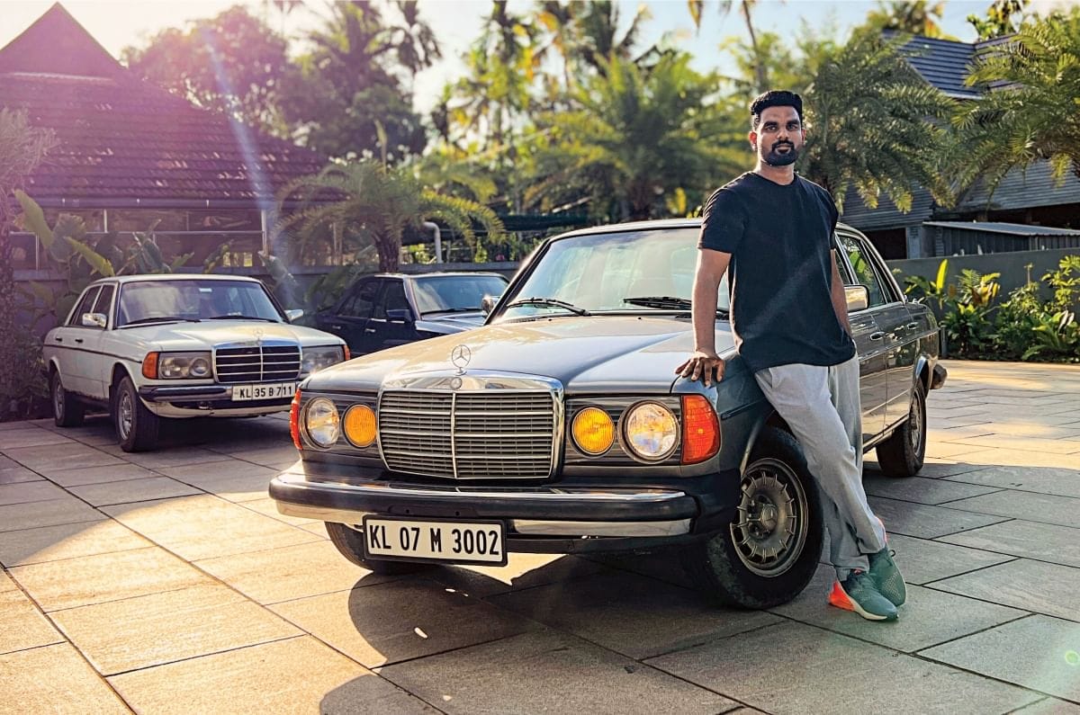 20250502071541 Me and my cars Roshit Raj Mercedes classic car Me and my cars: Roat Raj