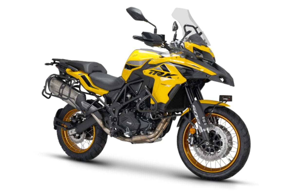 20250507031015 Benelli20TRK20502X20yellow Launch updated Benelli TRK 502 and 502x; Prices start from Rs 6.20 lakhs