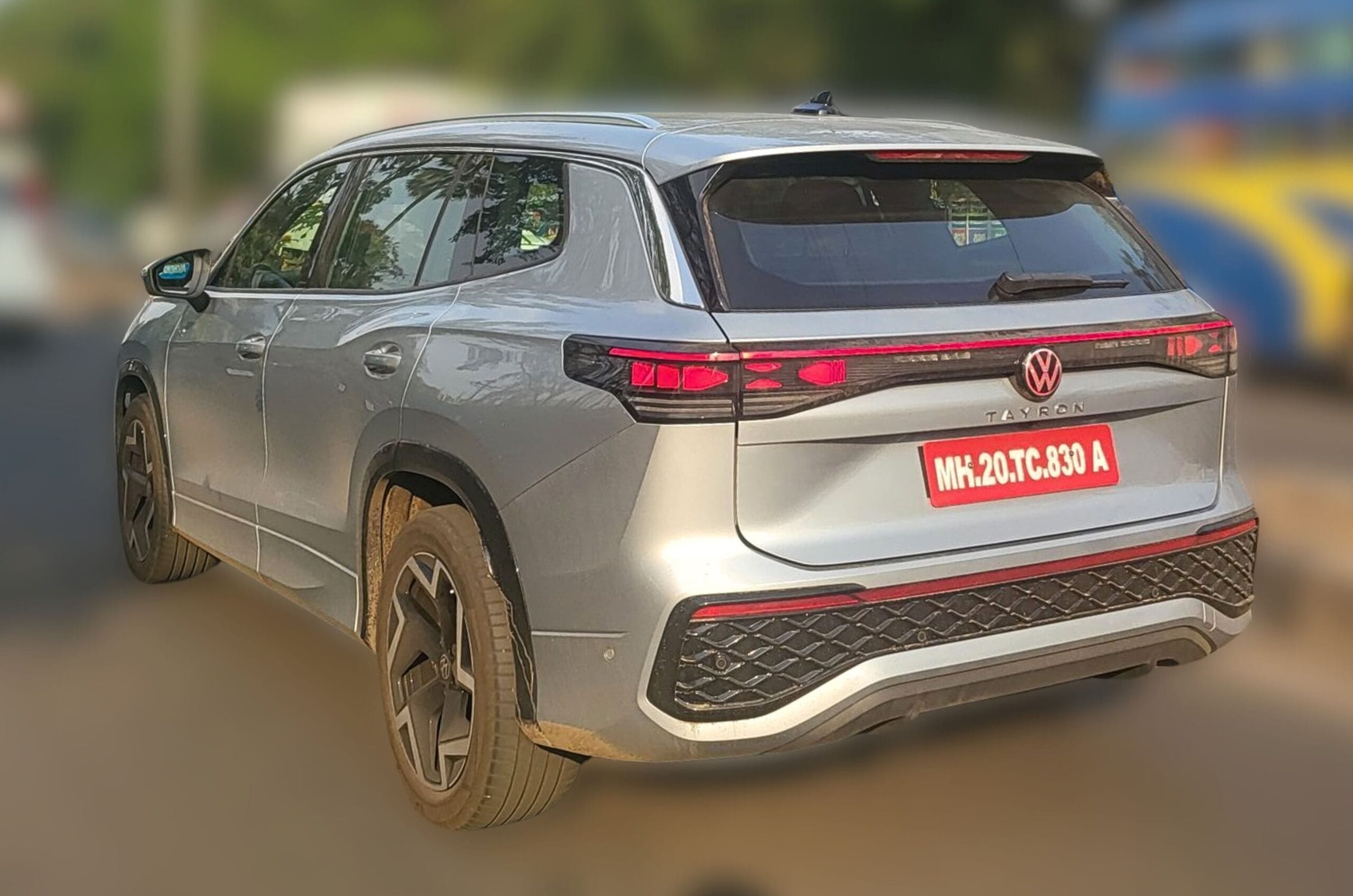20250512030836 1 scaled Volkswagen Tyron 3-Power SUV spied in India for the first time
