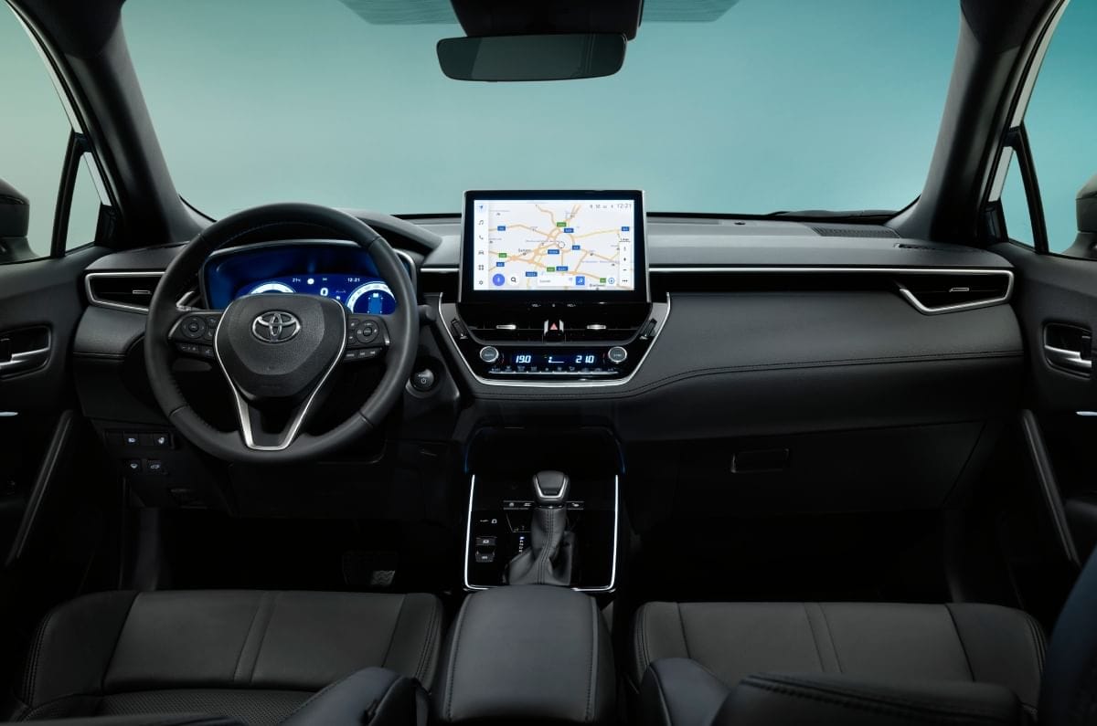 20250514042108 2025 Toyota Corolla Cross interior Toyota Corolla Cross GR Sport revealed