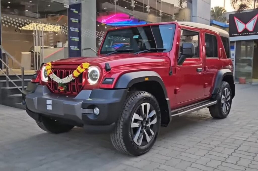 20250515061532 Mahindra Thar Roxx showroom 4 Mahindra Thar Roxx is 45 percent of all Thar sales in FY 2015