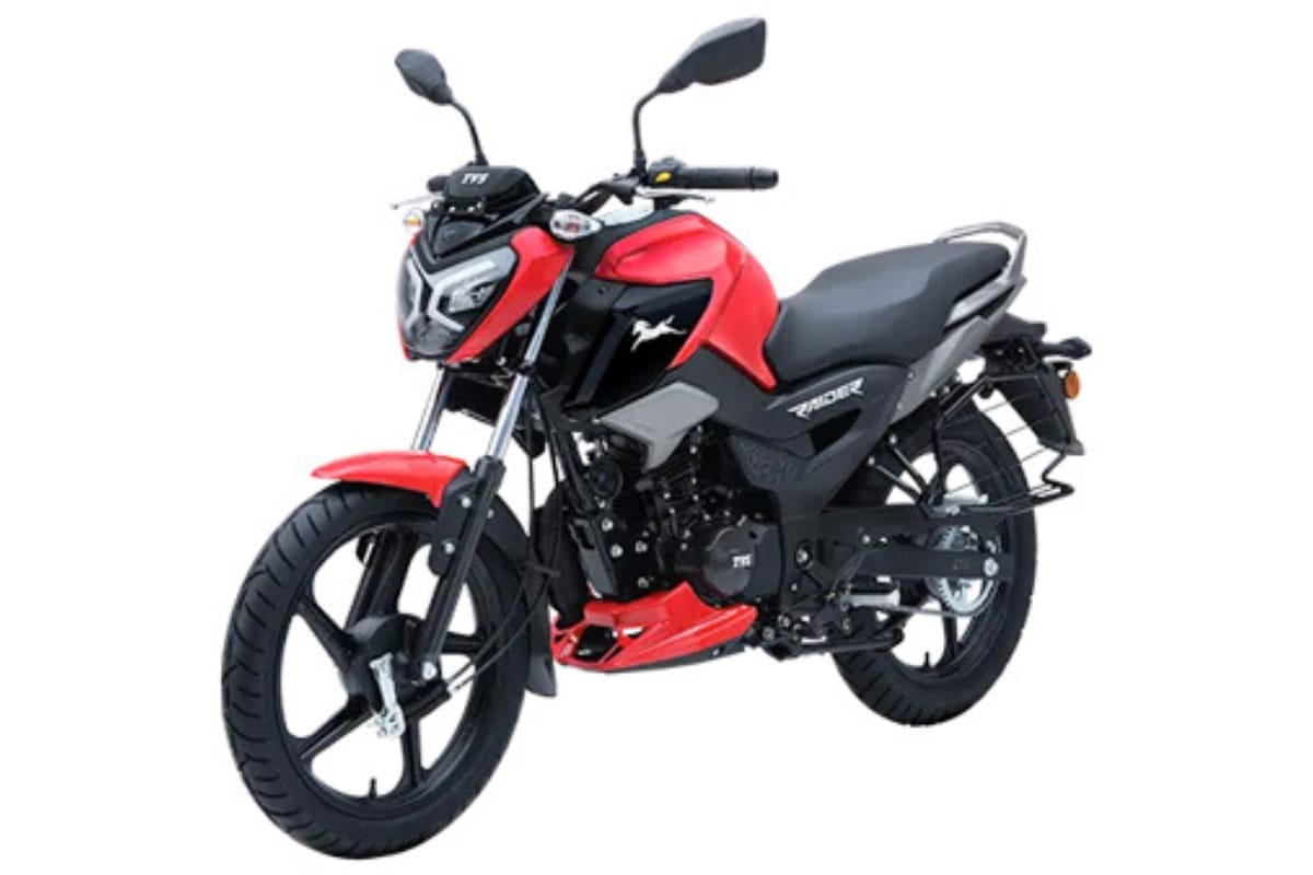 Nirbhay 2025 07 23T062410.783 टीवीएस रेडर 125 125cc पावर, 5 स्पीड गियर और दो राइडिंग मोड, मूल्य 90,094 से शुरू होता है