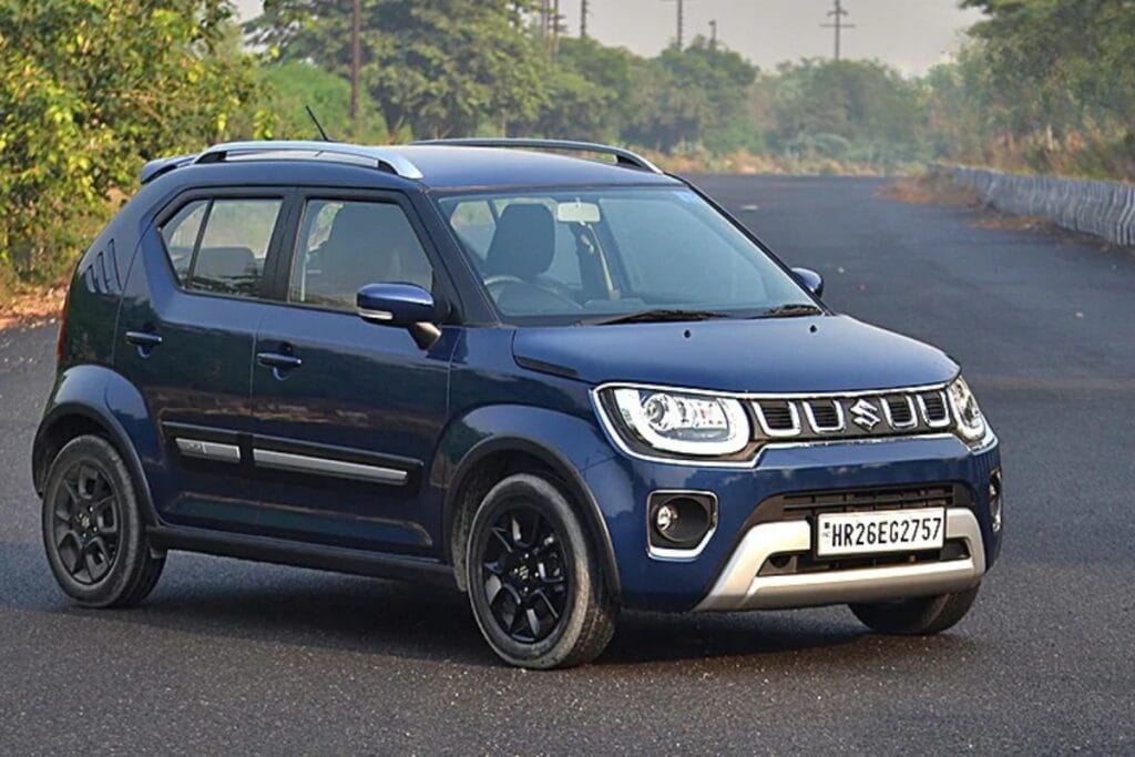 Nirbhay 2025 07 26T221401.074 मारुति इग्निस 5.85 लाख से शुरू होती है, स्टाइलिश लुक, 7 इंच टचस्क्रीन और 82BHP शक्तिशाली इंजन