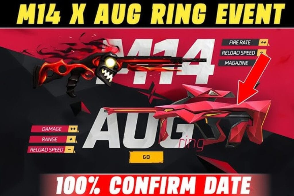 Nirbhay 2025 07 30T071250.813 फ्री फायर M14 X AUG रिंग इवेंट सिर्फ 20 हीरे की शुरुआत में आंतरिक दुःस्वप्न त्वचा जीतती है