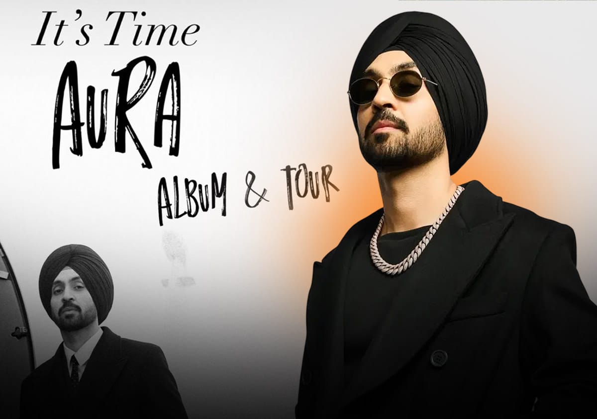 diljit 4 Diljit dosanjh Aura टूर 2025 तारीखें जल्द ही आ रही हैं
