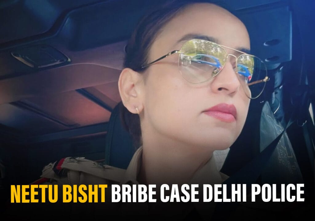 neetu नेतू बिश्ट दिल्ली पुलिस अधिकारी ने रिश्वत के लिए गिरफ्तार किया