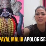 payal पायल मलिक आँसू में टूट जाता है, विवादास्पद देवी काली वीडियो के लिए माफी मांगता है