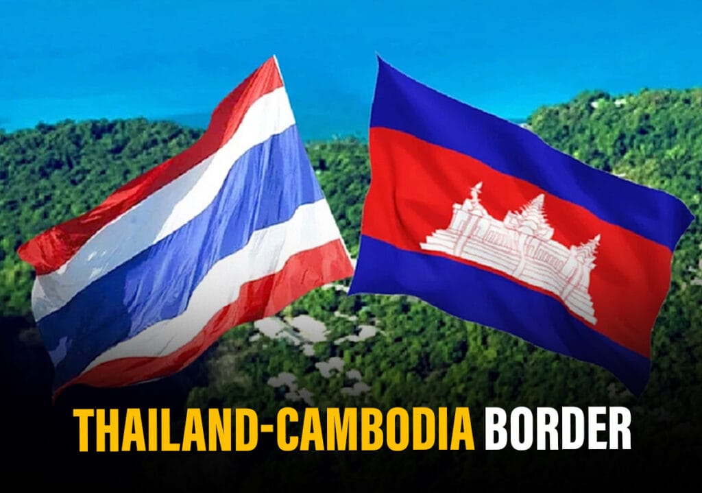 thailandcolumbia थाईलैंड ने कंबोडिया के सैन्य अड्डे पर आग लगने के बाद हवाई हमले शुरू किए, सीमा तनाव बढ़ गया