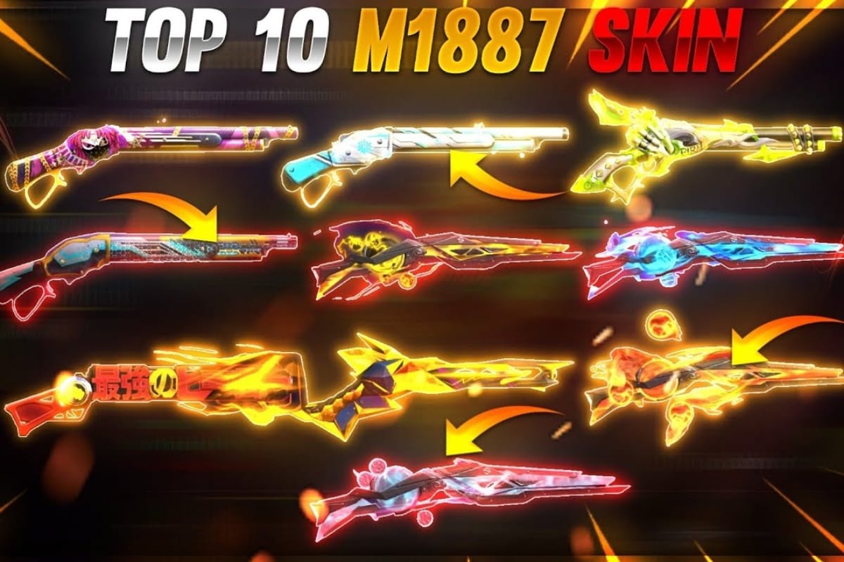 Nirbhay 2025 08 21T074059.823 फ्री फायर M1887 बेस्ट फ्री फायर नाम और शॉटगन के लिए अद्वितीय शैलियाँ