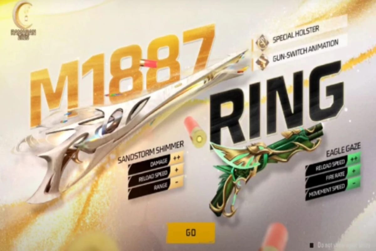 Nirbhay 2025 08 21T074632.922 फ्री फायर M1887 रिंग इवेंट 2025 एक्सक्लूसिव गन स्किन एंड बैंगिंग इनाम