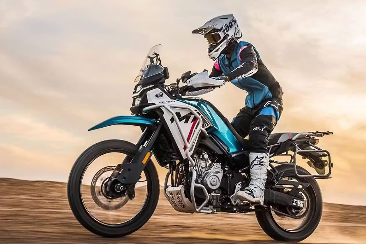 Nirbhay 2025 08 21T080514.894 CFMOTO 450 mt 449cc एडवेंचर बाइक, 44bhp पावर और 4.5 लाख मूल्य