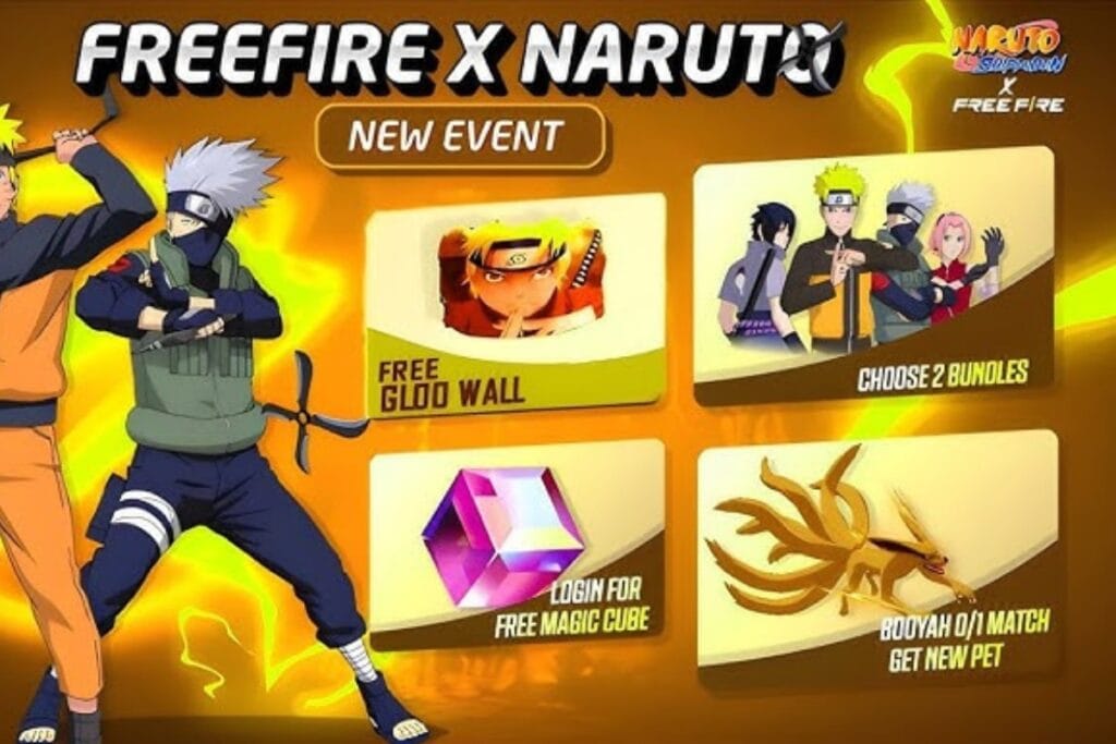 Nirbhay 2025 08 28T120457.242 खिलाड़ियों के लिए मुफ्त फायर मैक्स और नारुतो की धमाकेदार बैठक विशेष पुरस्कार