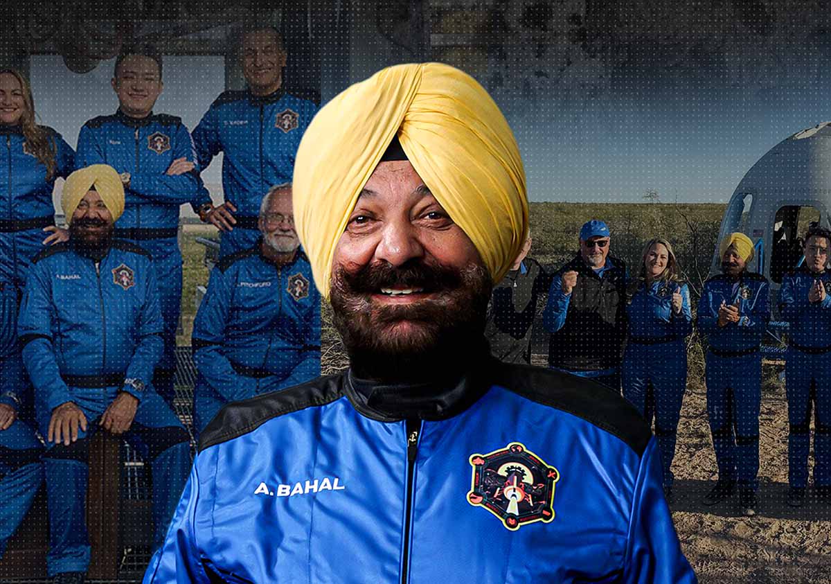 extras new Recovered 13 पहला सिख ब्लू ओरिजिन फ्लाइट में शामिल होता है