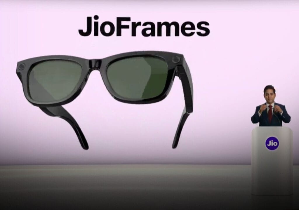 Jio फ्रेम AI पहनने योग्य रिलायंस AGM 2025 में लॉन्च किया गया 1 jioframes Jio फ्रेम AI पहनने योग्य रिलायंस AGM 2025 में लॉन्च किया गया