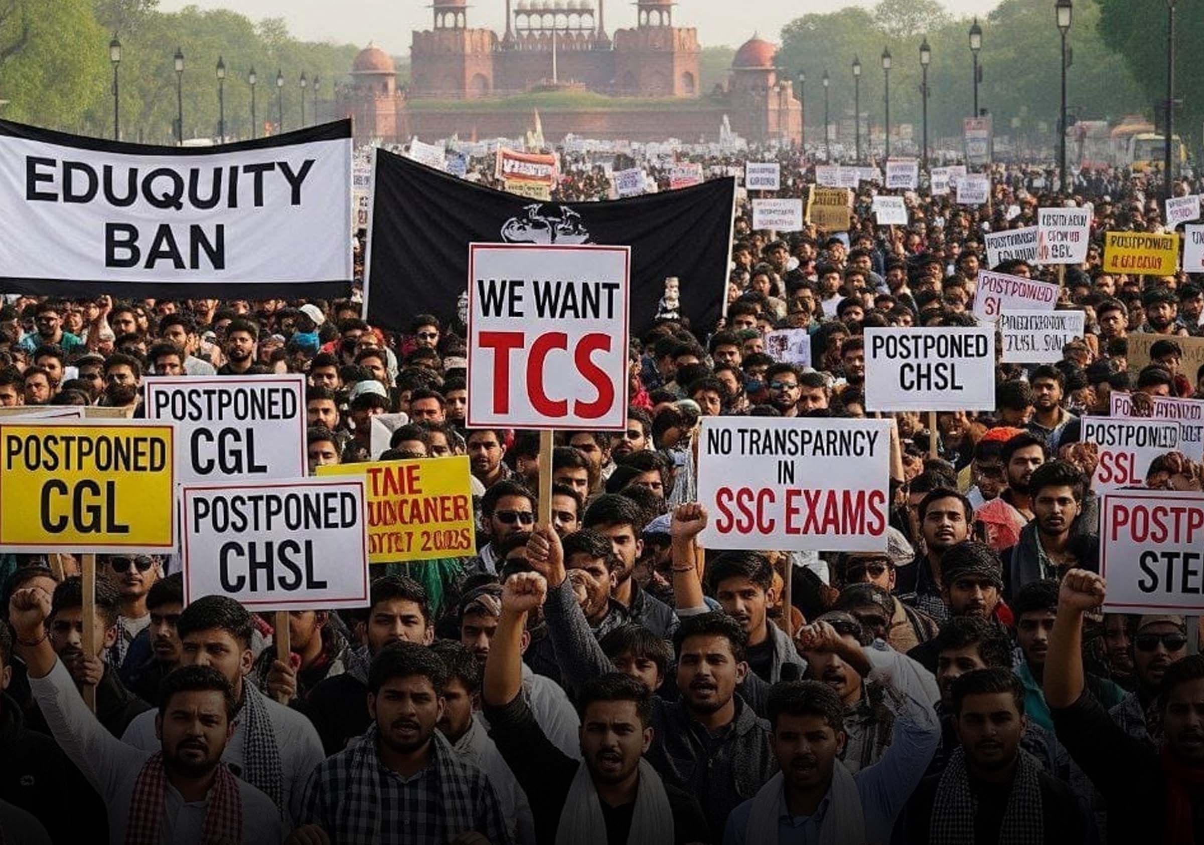 ssc SSC कुप्रबंधन विरोध भारत: क्या नाराजगी को बढ़ावा दे रहा है