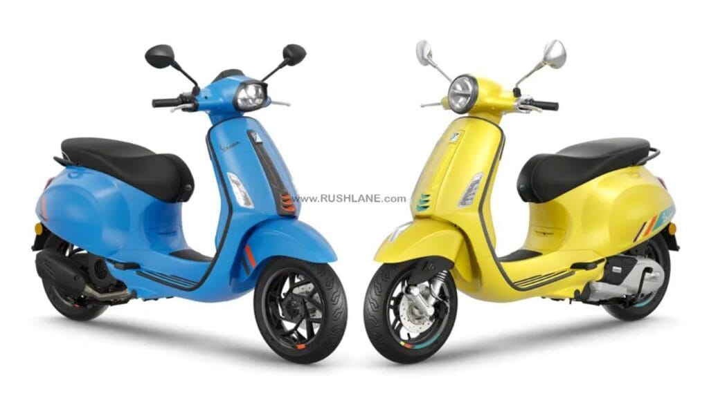 2024 vespa scooter range unveiled new primavera s and sprint s Vespa and Aprilia Scooters Get Cheaper as Piaggio Passes on GST Benefits