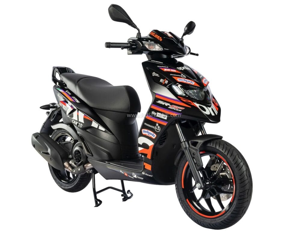 Aprilia SR GP launch price 1 New Aprilia SR-GP Replica 175 hp-e Limited Edition Launch Price Rs 1.23 Lakh