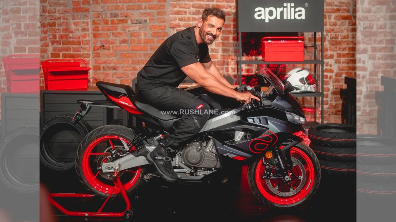aprilia appoints john abraham as brand ambassador Aprilia Absorbs RS 457 and Tuono 457 GST Price Hike