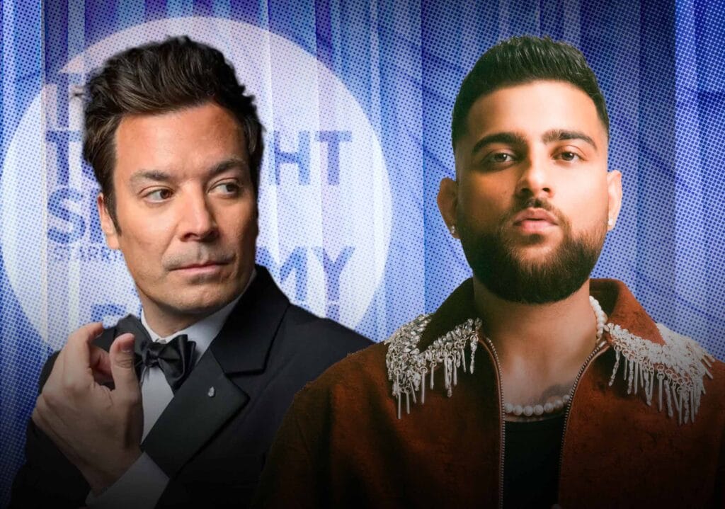 karan करण औजला जिमी फॉलन उपस्थिति की पुष्टि की