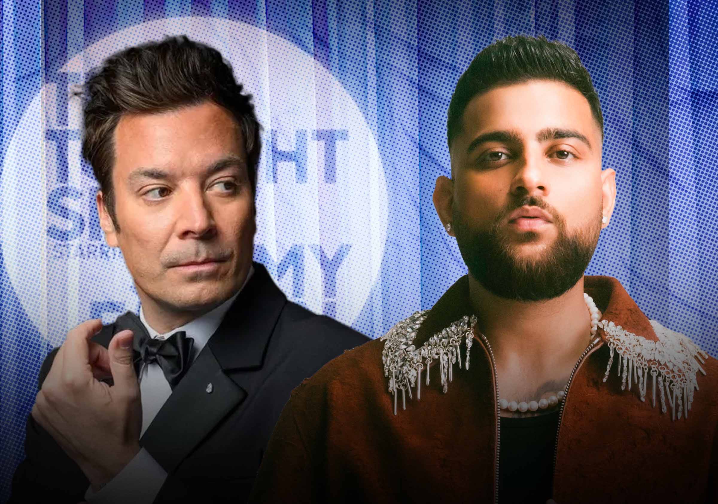 karan करण औजला जिमी फॉलन उपस्थिति की पुष्टि की