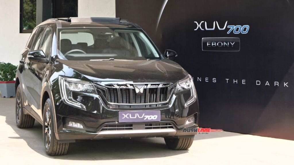 mahindra xuv700 ebony edition walkaround cover Mid Size SUV Sales Aug 2025 – Scorpio, XUV700, XEV9e, Harrier, Alcazar, Safari, Hector