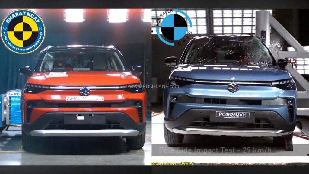 maruti suzuki victoris bharat ncap vs global ncap Maruti Suzuki Victoris - Global NCAP Vs Bharat NCAP Ratings Compared