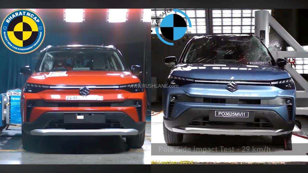 maruti suzuki victoris bharat ncap vs global ncap Maruti Suzuki Victoris - Global NCAP Vs Bharat NCAP Ratings Compared