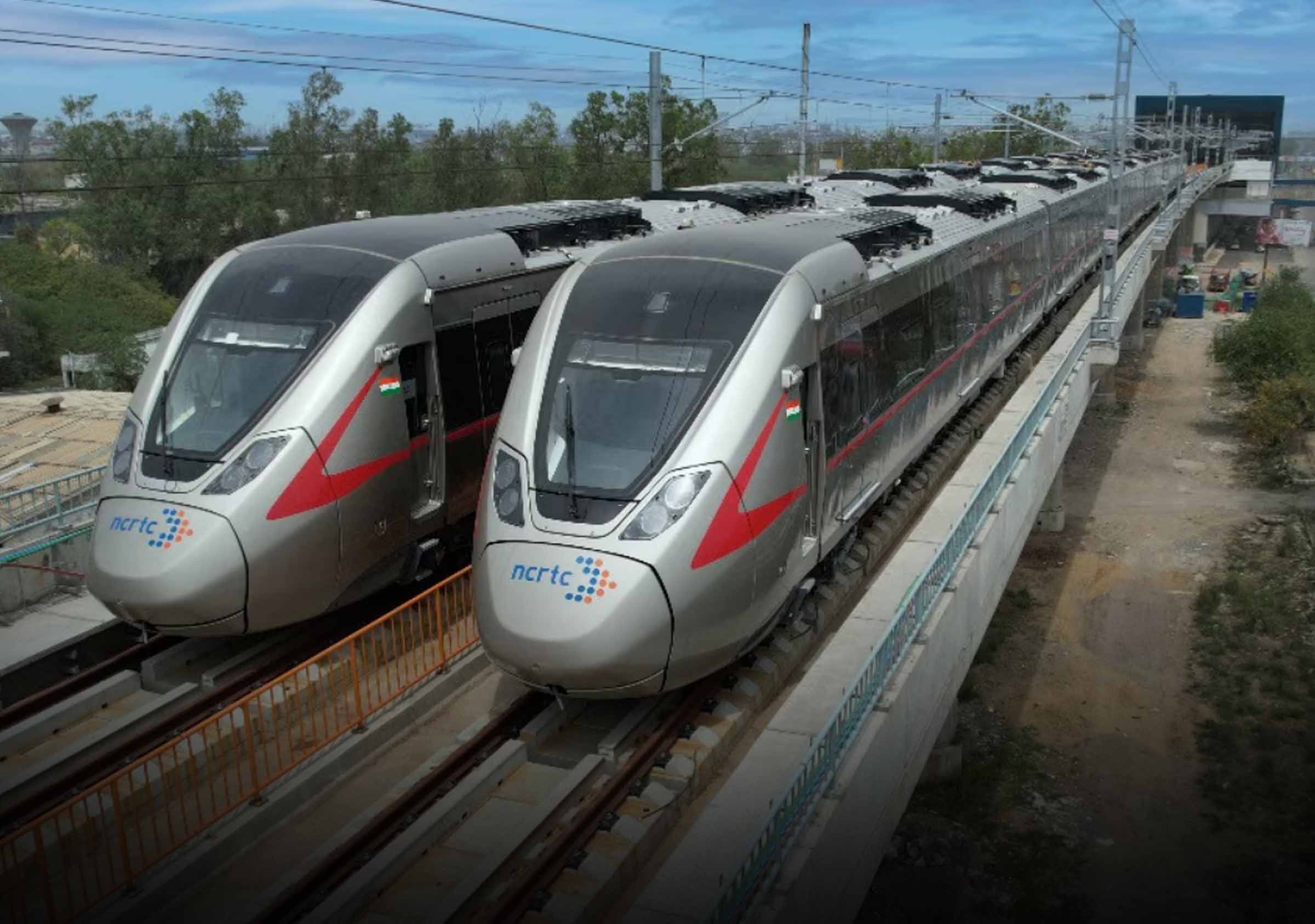 namo नमो भारत ने भारत में 160 किमी प्रति घंटे की रफ्तार से ट्रेन की